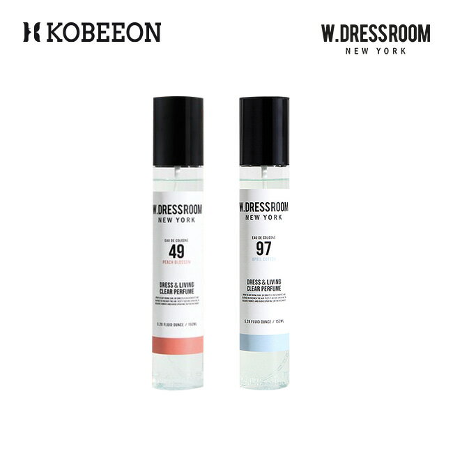 [W.DRESSROOM] ダブルドレスルーム ドレス＆リビング クリア パフューム 150ml Dress & Living Clear Perfume 150ml 消臭剤 香水 リビング ホーム 繊維香水 ドレスパヒューム プチプラ [韓国直送]