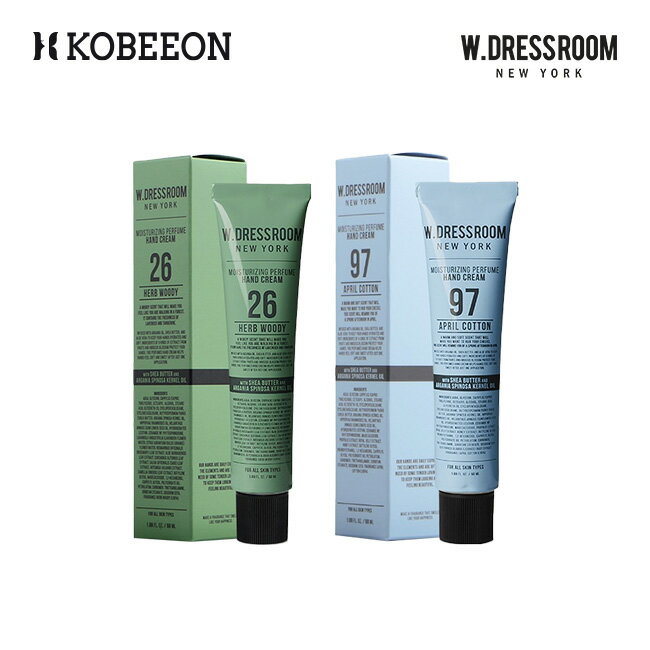 [W.DRESSROOM] ダブルドレスルーム パフュームハンドクリーム 50ml 保湿 手 ハンドケア 化粧品 ギフト プレゼント 女性 誕生日 プチギフト 乾燥 ハンドケアクリーム 韓国コスメ [韓国直送]のサムネイル