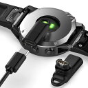Miimall Garmin(ガーミン)に適合する変換アダプター L型 Type-C 用 Approach s70 /Instinct 2X/2S/Forerunner 965/265/255 プラグ 変換マイクロ 急速充電 ForeAthlete 24(2)