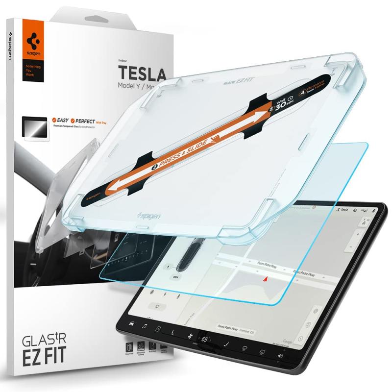 Spigen EZ Fit KXtB Tesla Model 3 / Model Y p \tLbgt A`OAH eX f 3  f Y Ή 炳 AG ی tB 1