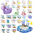 Funshowcase 英字 英語 アルファベット ハード シリコンモールド 27個セット 石鹸 アロマストーン キャンドル 固まるハーバリウム ストラップ UVレジン オルゴナイト バスボム DIY 手作り 大 抜き