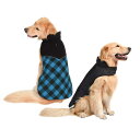 犬服 ペット 秋冬綿服 小型犬 中型犬 大型犬 向け リバーシブル ダウン風 ベスト ジッパー穴付き 袖なし マジックテープ着脱簡単 コート ジャケット 洋服 ...