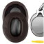 䡼ѥå QuickFit ߴ ѥå ˡ Sony MDR-1ABT, MDR-1RBT, MDR-1RNC إåɥۥб ѥå 䡼/䡼å (ץƥ쥶/ҡ)