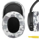 イヤーパッド QuickFit 互換性 パッド スカルキャンディ Skullcandy Crusher Wireless, Crusher Evo, Crusher ANC, Hesh 3, Venue ヘッドホンに対応 パッド イヤー/イヤーカップ (プロテインレザー/迷彩)