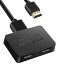 HDMI ץå 4Kx2K HDMI ץå 1  2  3Dե HD1080PHDCP 1.4 б HDMI ǥ奢 ֥ ߤΥǥץ쥤 2 Ʊ USB Ÿ֥ & HDMI ֥ XBOX/PS5/HDTV/D