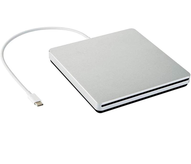 外付けCD DVDドライブプレーヤーUSB-C USB 3.0 Type-Cスリムオプティカルポータブルバーナー/ライター/リーダードライブプレーヤーラップトップMac MacBook Pro Air iMacデスクトップWindows 10/8/7 / XP / Vist