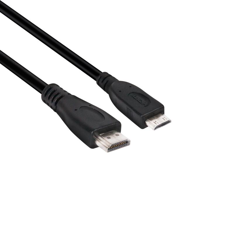 Club 3D Mini HDMI to HDMI 2.0 4K 60Hz UHD / 4K ディスプレイ ・ハイスピード・ケーブル Cable 1m (CAC-1350)