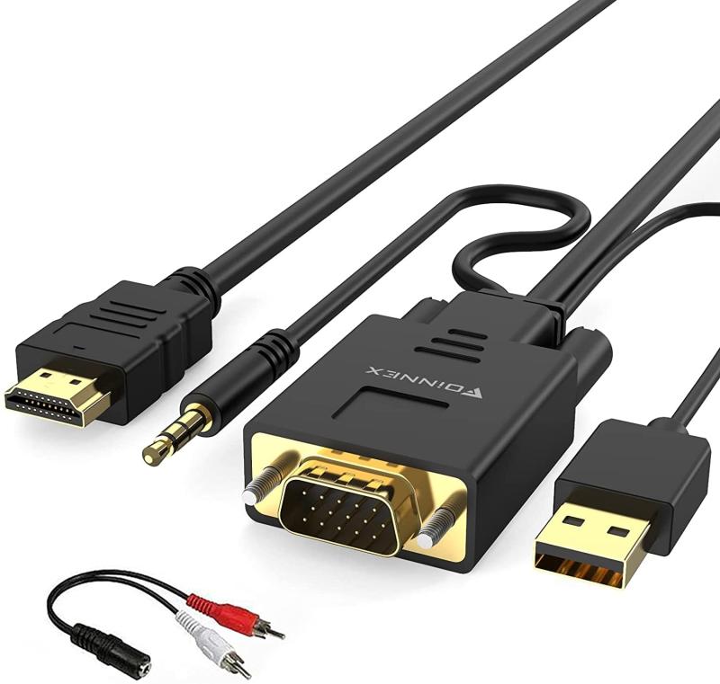 VGA HDMI P[uVGA HDMI ϊP[u1.8M VGA HDMI ϊ A_v^[P[u VGA to HDMI o͕ϊA_v^ VGA HDMI rfIϊ A_v^ VGA  HDMI o̓P[u 1080P 60Hz] TV PC vWFN^