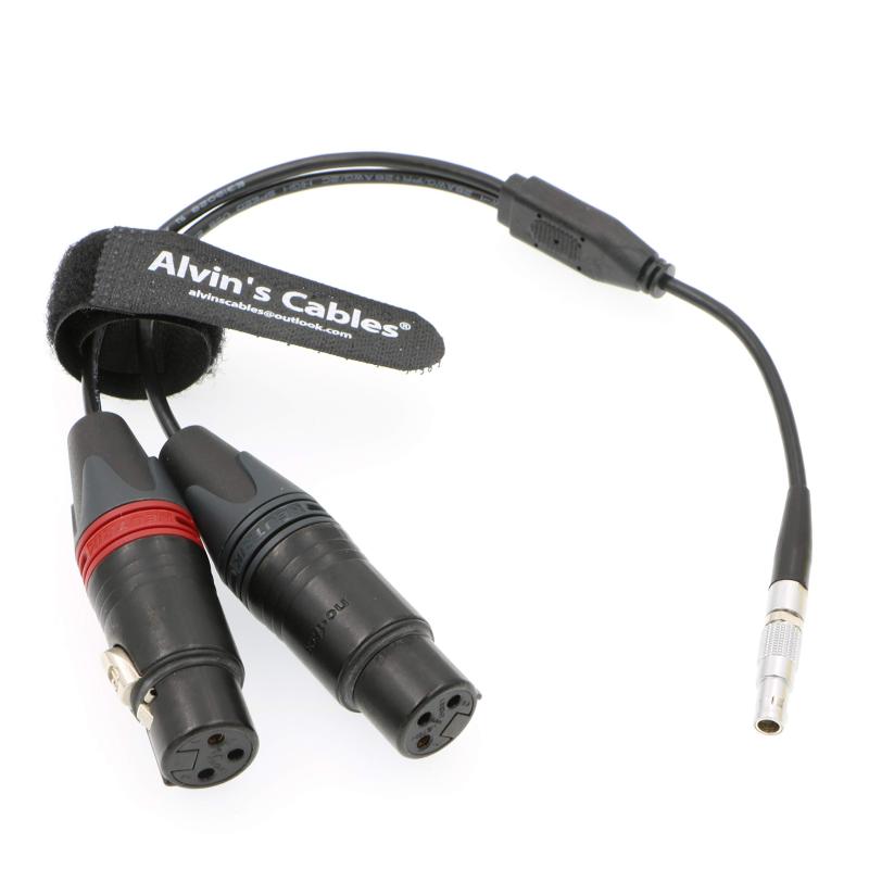 Alvin's Cables Z CAM E2 J p I[fBI Input  P[u 5 Pin IX to Two XLR 3 Pin X