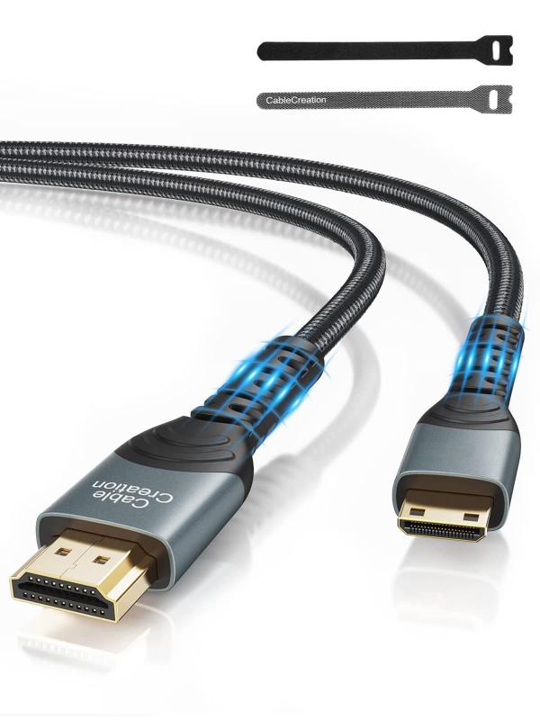 CableCreation ޥå֥륿դMini HDMI to HDMIѴ֥, ®ǡž4Kx2K HDMI t...