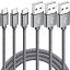 USB Type C ケーブル【1m 3本】CLEEFUN USB-A to USB-C 充電ケーブル 3A急速充電 QC3.0対応 高耐久 ナイロン編み タイプcケーブル Switch, Xperia 10II XZ3 XZ2 XZ1, Galaxy S10 S10E S10+ S9 S8 A20 A21 A30 A50 Note 20 10 9 8 S20,