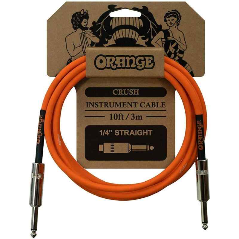 ORA CRUSH Instrument Cable 10ft 3m 1/4&quot; Straight CA034 ギターケーブル