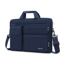 ラップトップ ショルダー メッセンジャーバッグ、対応機種 MacBook Air 15/Pro 16 インチ、15-15.6 インチ ノートパソコン、二つ盛り上...