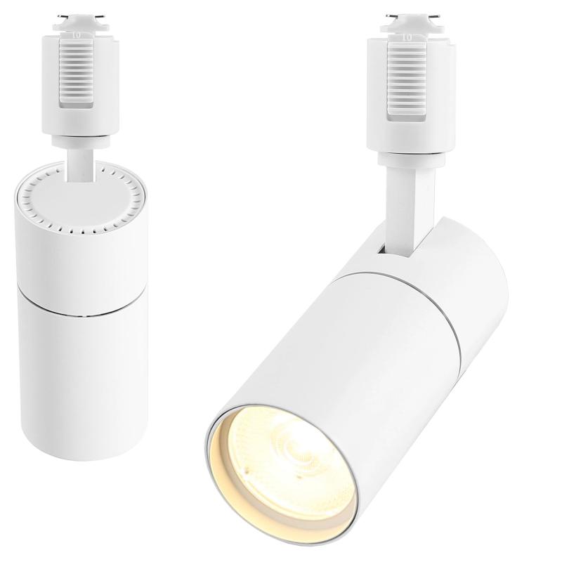 YC レールライト 100W相当 ライティングレール用スポットライト 消費電力10W 大光量1280lm ダクトレール用スポットライト 器具一体型 ライティングバー照明 ライティングレールライト ダクト