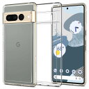 Pixel7 Pro ケース クリア TPU バンパーケース 2重構造 米軍MIL規格取得 耐衝撃 すり傷防止 黄ばみ無し ワイヤレス充電対応 ウルトラ・ハイブリッド ACS04726 (クリスタル・クリア)(3)