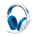 Logicool G ゲーミングヘッドセット G335 ゲーミング ヘッドセット G335WH 軽量 222g 3.5mm 有線 立体音響 ステレオ 2.1ch フリップミュート マイク付き PS5 PS4 PC Switch 2 Xbox スマホ 対応
