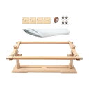 Simhoa 刺しゅう枠 木製 回転クロスステッチ スタンド テーブル キルティング フレーム スタンド(3)