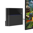 Monzlteck PS4オリジナル(旧モデル)用壁掛けマウント、テレビの近くまたは後ろ、省スペース。(3)