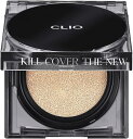 【韓国コスメ】 CLIO（クリオ） KILL COVER THE NEW FOUNWEAR CUSHION（キル カバー ザ ニュー ファンウェア クッション） 2.5 アイボリー SPF50 ,PA 15g x 2個（本体1個 詰替え用1個） 並行輸入品 【大阪発送】