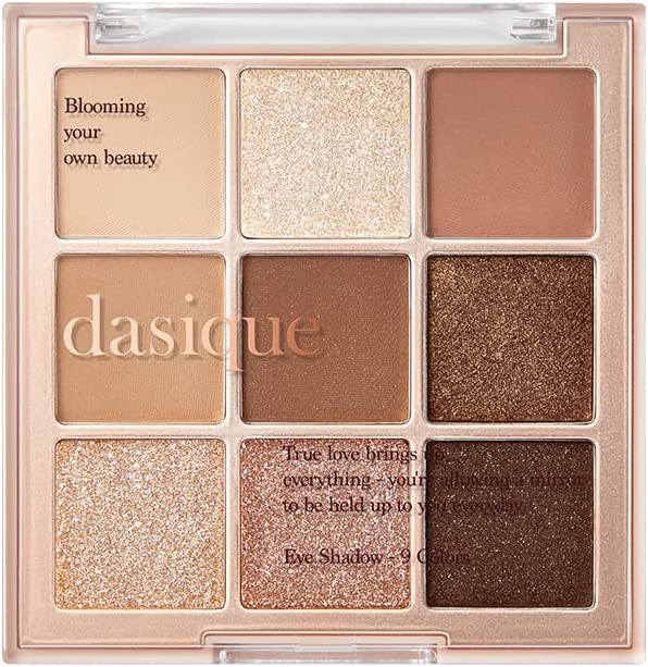 【韓国コスメ】 Dasique（デイジーク） Shadow Palette 01 Sugar Brownieシュガーブラウニー 並行輸入品 【大阪発送】