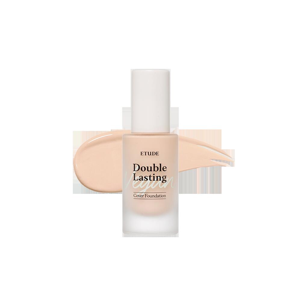 ETUDE HOUSE（エチュードハウス） DOUBLE LASTING VEGUN COVER FOUNDATION（ダブルラスティング Vカバーファンデーション） # 19N1 バニラ　VANILLA SPF35 / PA++[並行輸入品] 【大阪発送】のサムネイル