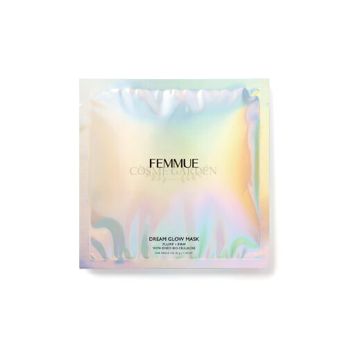 ネコポス送料無料【ファミュ】【FEMMUE】ドリームグロウマスク PF（ハリ・エイジングケア）　30mL×6枚入スキンケア　フェイスパック　シートマスク　シトラス★