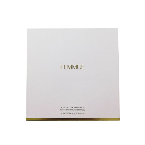 【ファミュ】【FEMMUE】ドリームグロウマスク RR（透明感・キメ）　30mL×6枚入スキンケア　フェイスパック　シートマスク　ネロリ