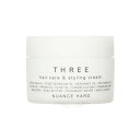 スリー ヘアケアグッズ THREE スリー ヘアケア＆スタイリング クリーム 40g＜スタイリング＞＜ワックス＞＜長時間キープ＞＜ヘアケア＞