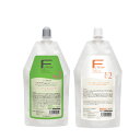 【 1剤 2剤 セット 】フィヨーレ FIOLE Fウェーブ ローション Aα 1剤 400ml & 5% 2剤 N 400ml 詰め替え SET