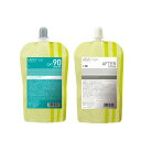 【 1剤 2剤 セット 】デミ ウェーボ フィージェ ストレート CAT90 CREAM 1剤 400g & アフタークリーム 2剤 400g DEMI uevo fige ストレート剤 業務用 SET