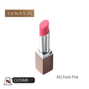 LUNASOL/ルナソル エアリー グロウ リップス #02 Fresh Pink 3.8g (28218)