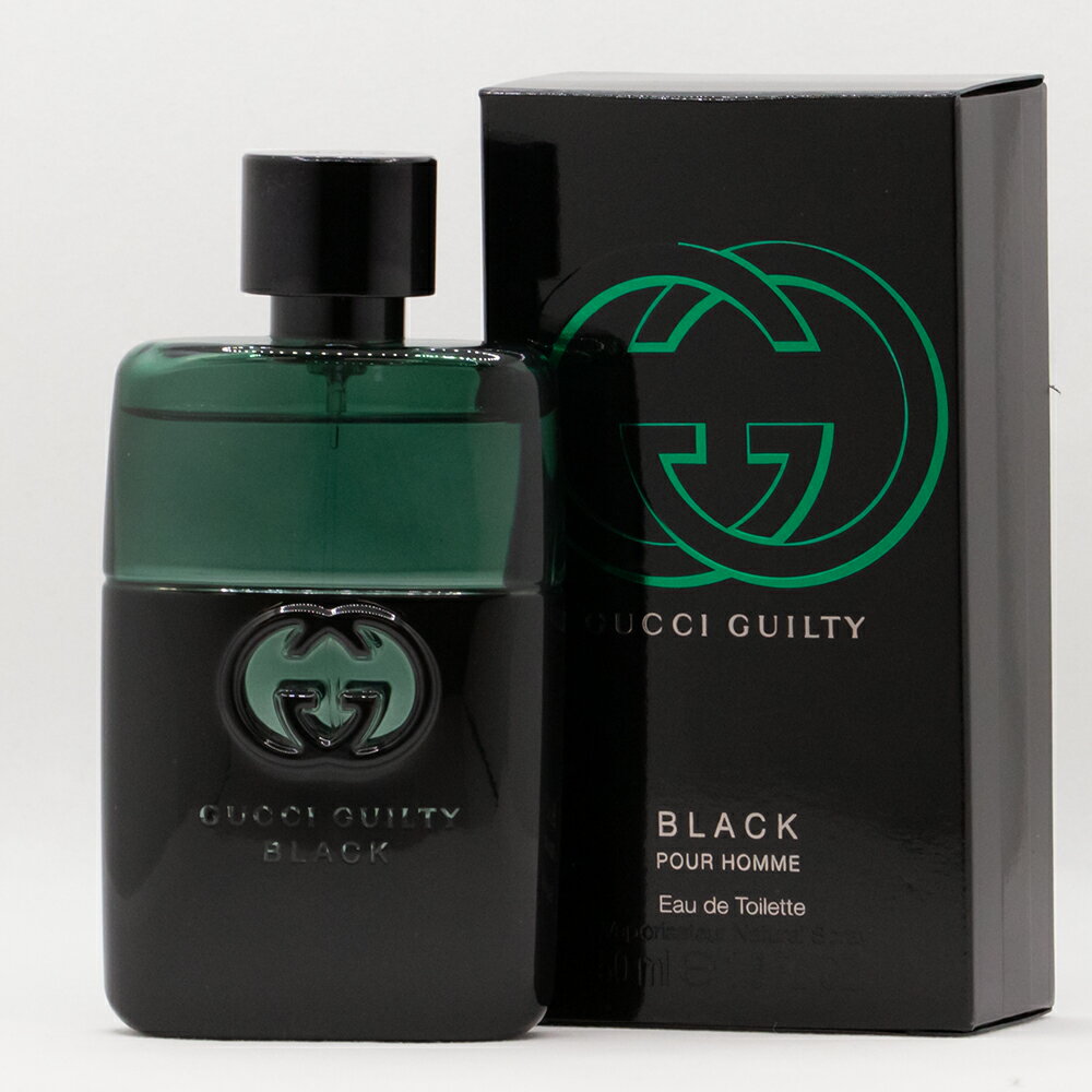 グッチ（GUCCI) ☆5/9～最大1,000円OFFクーポン☆GUCCI グッチ　ギルティブラックプールオム　オードトワレ　EDT 50mL SP　** 香水 フレグランス 送料無料 ギフト プレゼント メンズ **