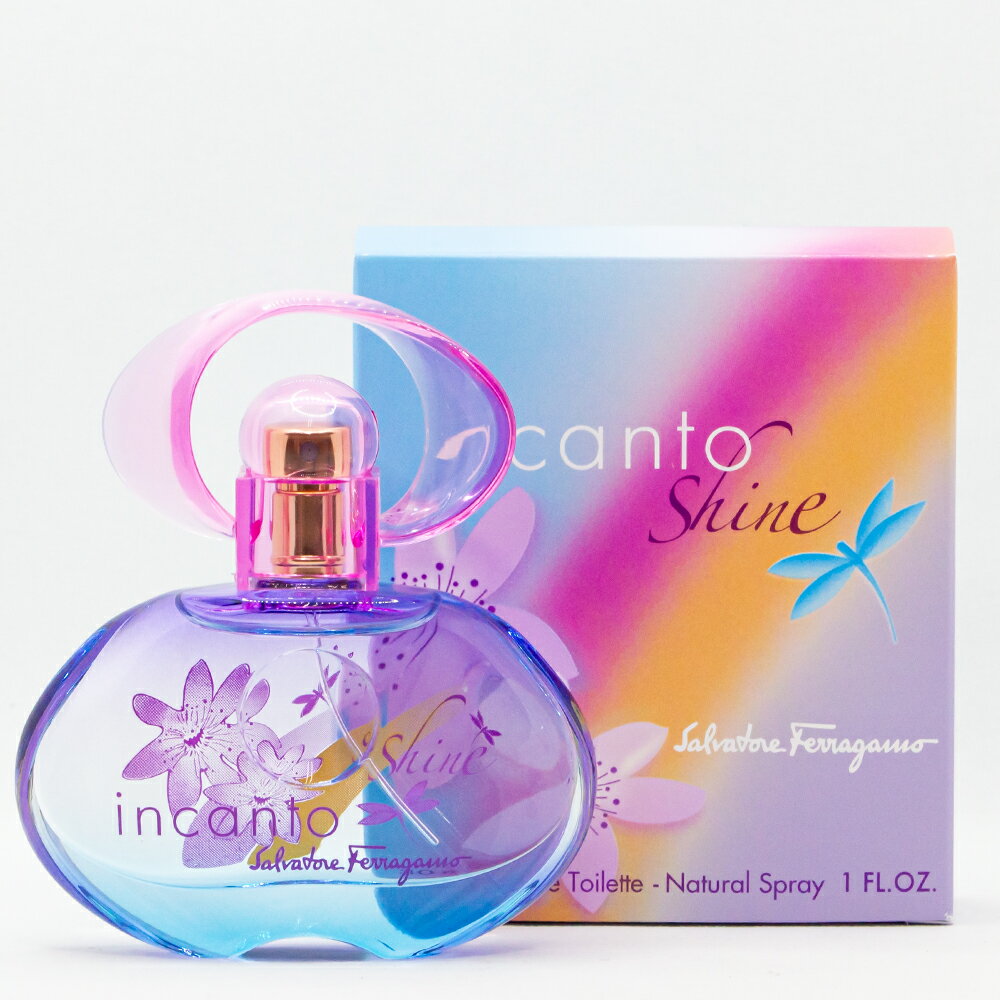 Salvatore Ferragamo サルヴァトーレフェラガモ　インカントシャイン　オードトワレ　EDT 30mL SP　** 香水 フレグランス プチプラ ギフト プレゼント レディース**