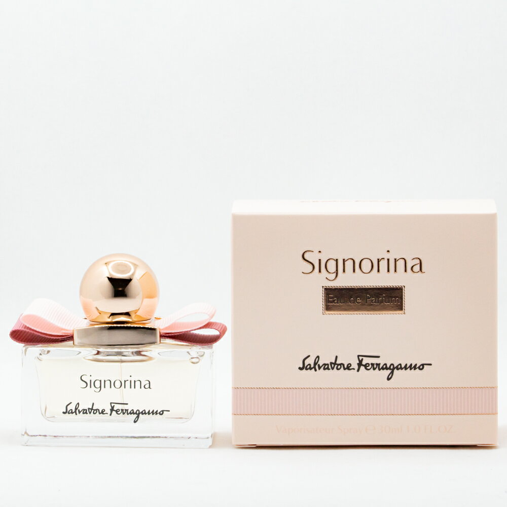 【お買い物マラソンP2倍☆最大1000円オフ!】Salvatore Ferragamo サルバトーレ フェラガモ シニョリーナ オードパルファム EDP 30mL SP ** 香水 フレグランス プチプラ ギフト プレゼント レディース **