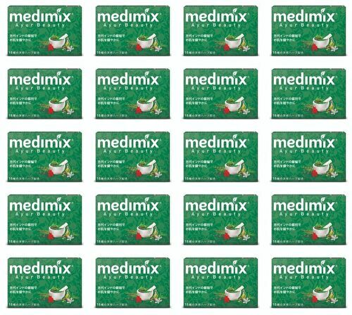 メディミックス アロマソープ グリーン 20個セット medimix 石鹼 正規輸入品