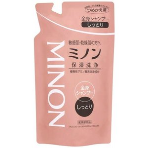 第一三共ヘルスケア ミノン 全身シャンプー しっとりタイプ 詰替 380ml