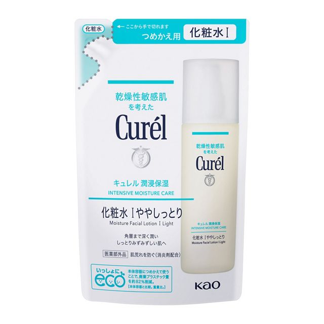 花王 キュレル 潤浸保湿 化粧水 1 ややしっとり つめかえ用 130ml