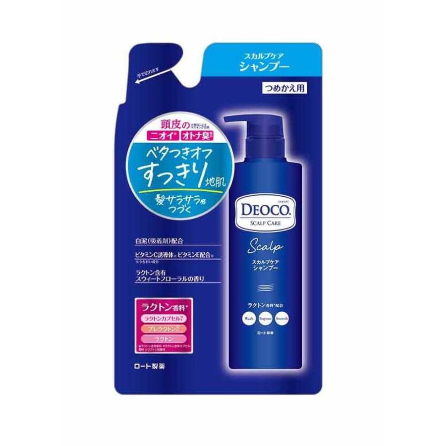 ロート製薬 デオコ スカルプケアシャンプー 詰替 370ml