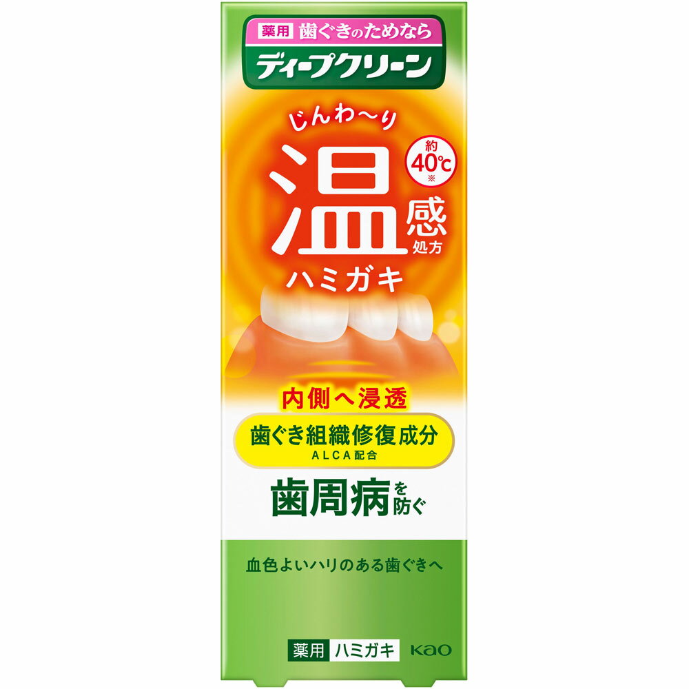 花王 ディープクリーン 薬用温感ハミガキ 85g【医薬部外品】【配送A】のサムネイル