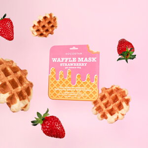 KOCOSTAR（ココスター） ワッフルマスク WAFFLE MASK パック マスク シートマスク ケア コット100% 美容液 保湿 潤い しっとり化粧品 韓国化粧品 韓国 コスメ スキンケア