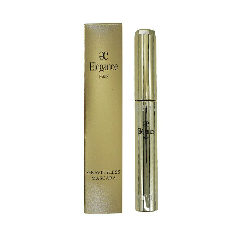 ELEGANCE エレガンス グラヴィティレス マスカラ BK10 ブラック フィルム コーム お湯でおとせる セパレート[ギフトラッピング対応]