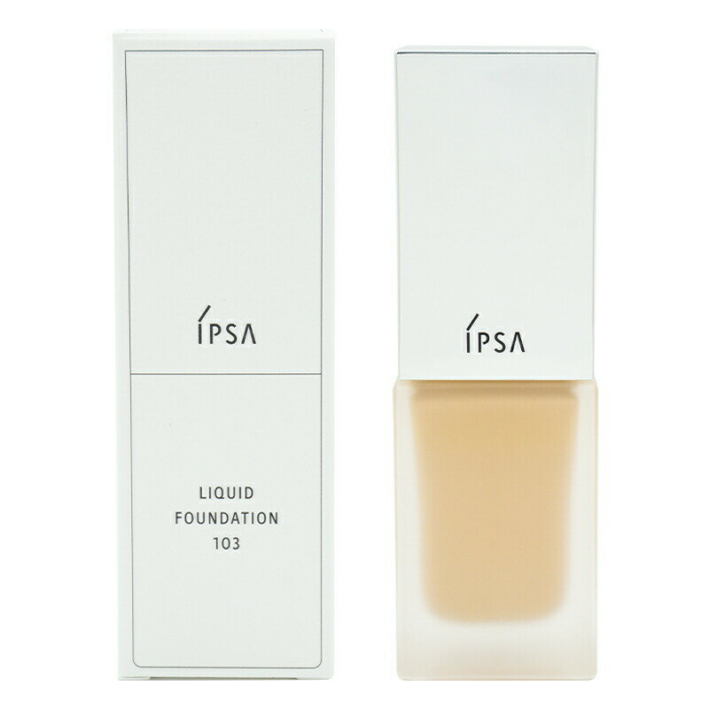 IPSA - IPSA イプサ リキッド ファウンデイションe 103 25mL SPF25 PA++ 透明感 保湿 シミ隠す 毛穴隠す[ギフトラッピング対応]