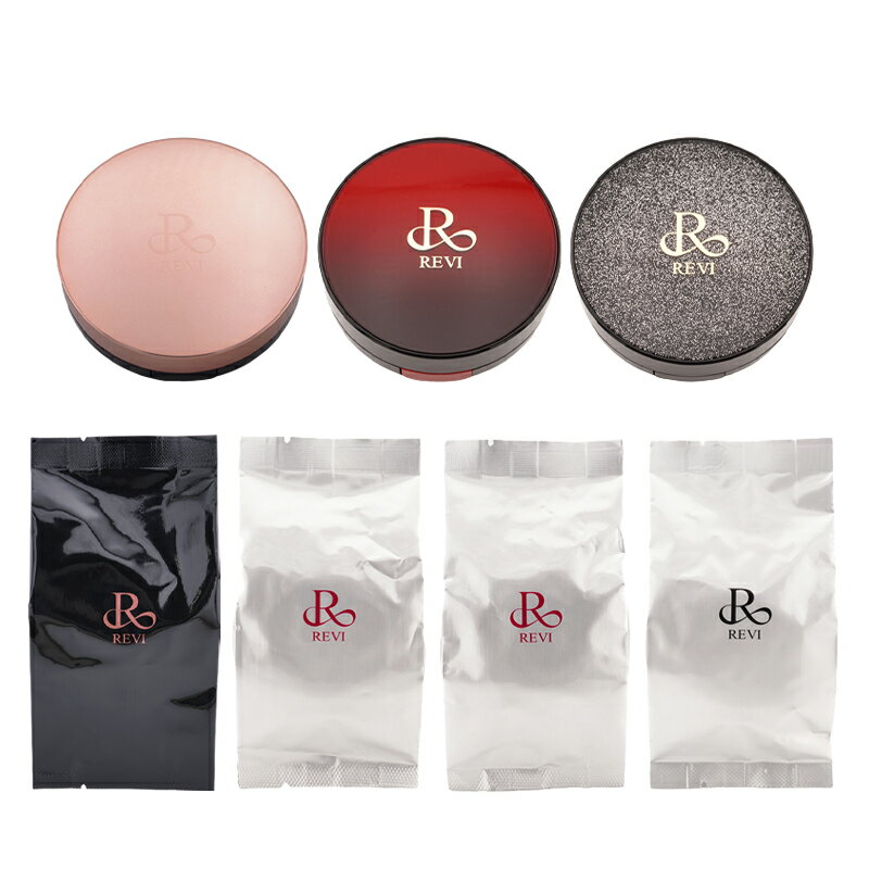[7種類から選べる]REVI ルヴィ 陶肌ファンデーション 彩光 レフィル 21ベージュ 23オークル 15g 本体 詰め替え用 SPF50+ PA++++[ギフトラッピング対応]