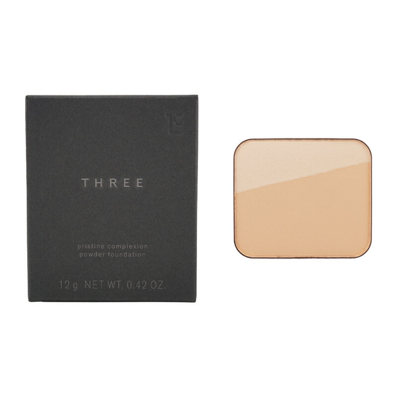 THREE スリー プリスティーンコンプレクションパウダーファンデーション[102]SPF26 PA+++ 12g レフィル [ギフトラッピング対応]