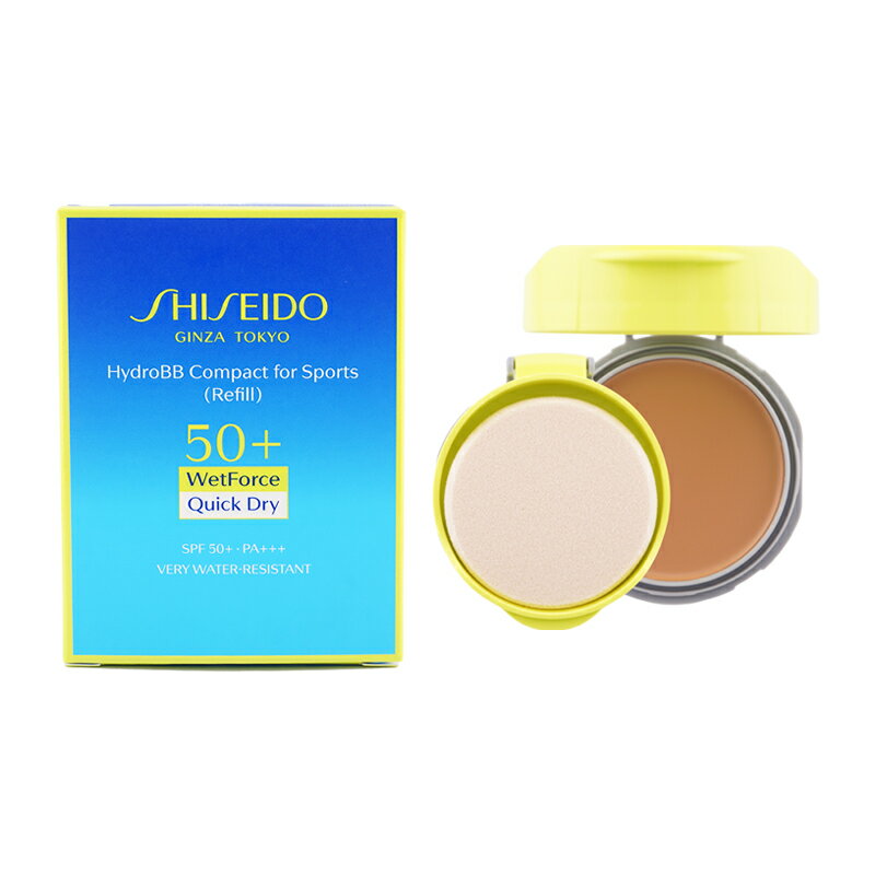 SHISEIDO 資生堂 BBコンパクト フォー スポーツ QD リフィル ミディアムダーク SPF50+ PA+++ 化粧下地 ファンデーション BBクリーム...