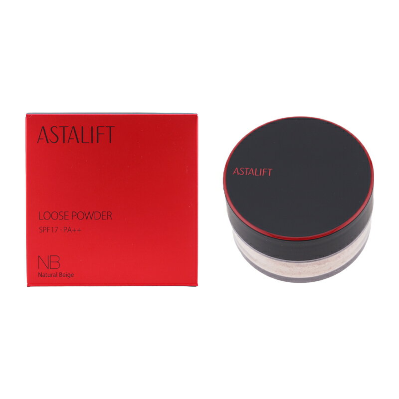 ASTALIFT アスタリフト ルースパウダー NB ナチュラルベージュ 18g SPF17 PA++ フェースパウダー ルースパウダーS 専用パフ付き [ギフトラッピング対応]