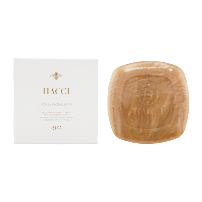 乐天商城 - HACCI ハッチ はちみつ洗顔石けん 通常品 120g 洗顔料 洗顔石鹸 スキンケア 基礎化粧品 しっとり 保湿 乾燥 肌荒れ[ギフトラッピング対応]