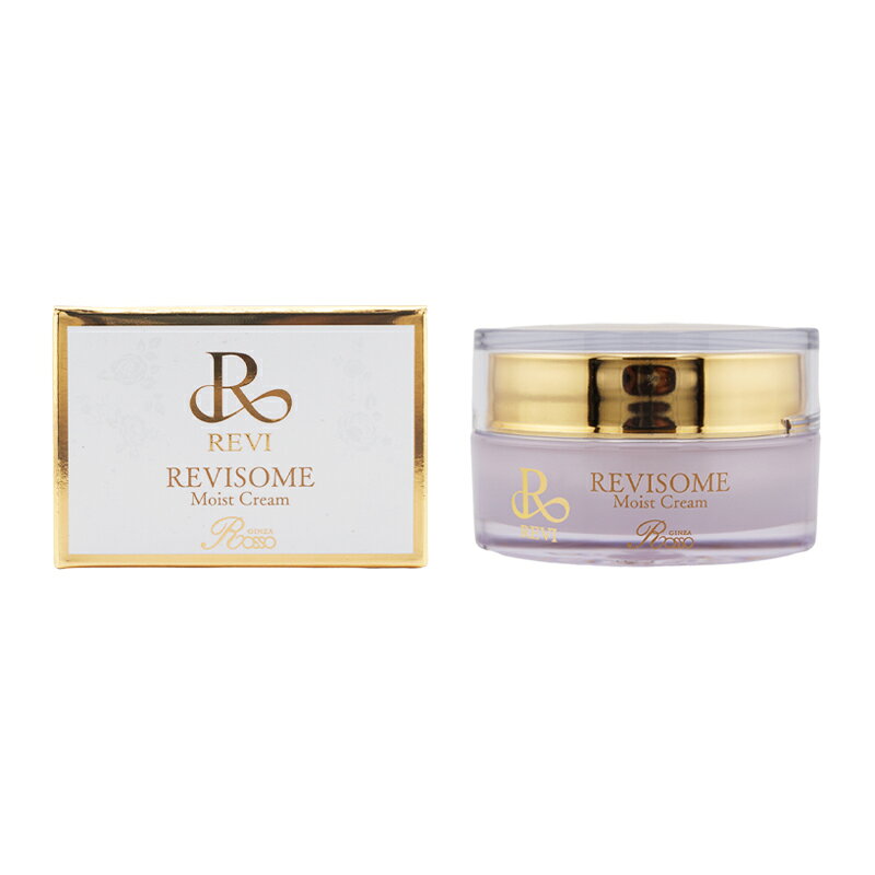 乐天商城 - REVI ルヴィソーム モイストクリーム 30g ヒト&ボタニカルエクソソーム 純金配合 高保湿クリーム 潤い 乾燥 ダメージ[ギフトラッピング対応]