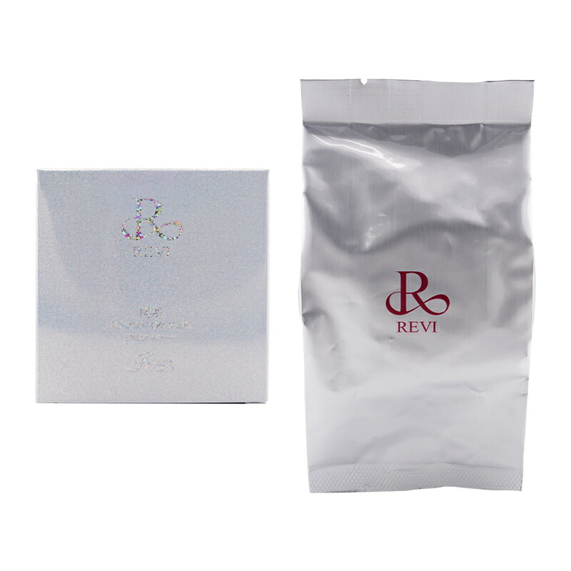 Rakuten - REVI ルヴィ 陶肌ファンデーション ジュエル レフィル 15g 専用パフ2枚付き SPF50+ PA++++ 日焼け止め UVケア 詰め替え 銀座ロッソ[ギフトラッピング対応]