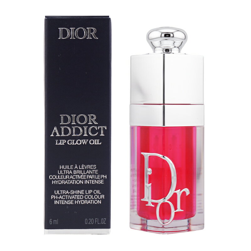 DIOR ディオール アディクト リップ グロウ オイル[015 チェリー]6ml リップオイル グロス 血色感 リップケア ツヤ 保湿[ギフトラッピング対応]
